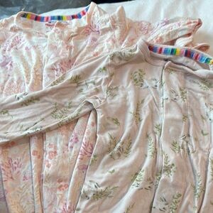 Magnetic me! Floral and Leaf Print Pajama Set BUNDLE!